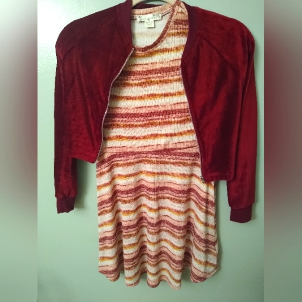 2 piece dress and jacket
